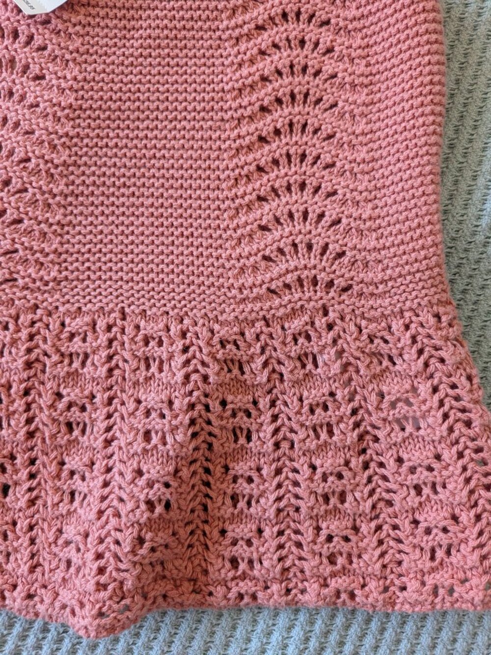 Aeropostale Knit Cami  Crochet-"Coquette"- Rose - Size M - NWT - Picture 3 of 5